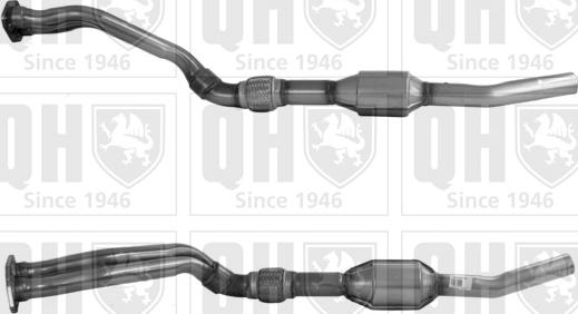 Quinton Hazell QCAT90391 - Catalytic Converter autospares.lv