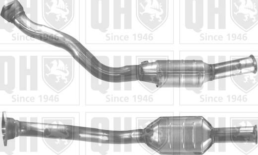 Quinton Hazell QCAT90278 - Catalytic Converter autospares.lv