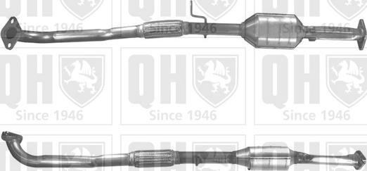 Quinton Hazell QCAT90775 - Catalytic Converter autospares.lv