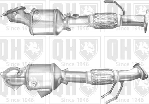 Quinton Hazell QCAT91996H - Catalytic Converter autospares.lv