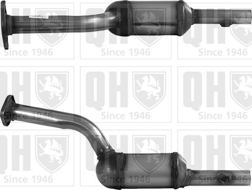 Quinton Hazell QCAT91972H - Catalytic Converter autospares.lv