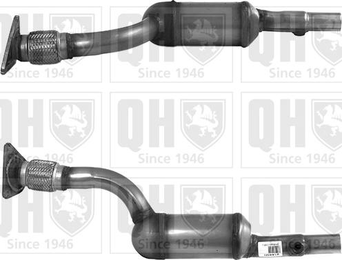 Quinton Hazell QCAT91445H - Catalytic Converter autospares.lv