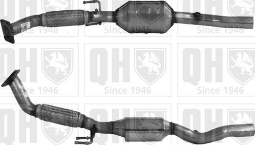Quinton Hazell QCAT91056 - Catalytic Converter autospares.lv