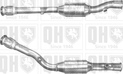 Quinton Hazell QCAT91084H - Catalytic Converter autospares.lv