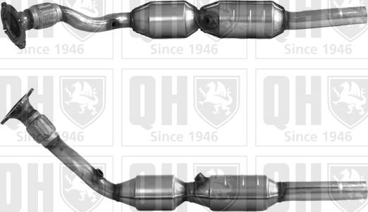 Quinton Hazell QCAT91032 - Catalytic Converter autospares.lv