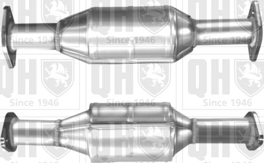 Quinton Hazell QCAT91072H - Catalytic Converter autospares.lv