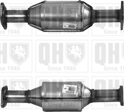 Quinton Hazell QCAT91072 - Catalytic Converter autospares.lv