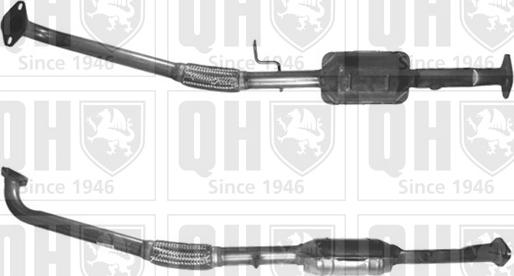 Quinton Hazell QCAT91343H - Catalytic Converter autospares.lv