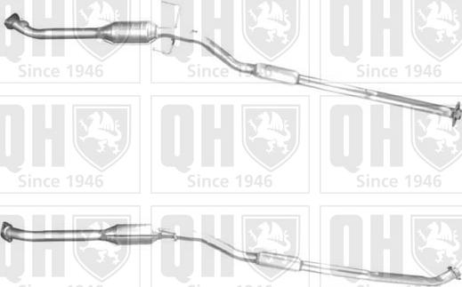 Quinton Hazell QCAT91745 - Catalytic Converter autospares.lv