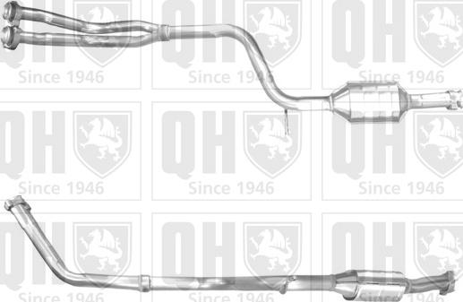 Quinton Hazell QCAT91776 - Catalytic Converter autospares.lv