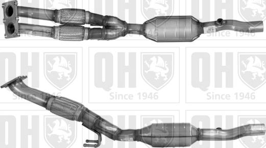 Quinton Hazell QCAT92149H - Catalytic Converter autospares.lv