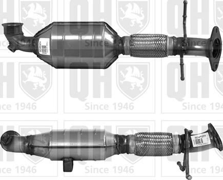 Quinton Hazell QCAT80442H - Catalytic Converter autospares.lv