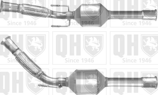 Quinton Hazell QCAT80093H - Catalytic Converter autospares.lv