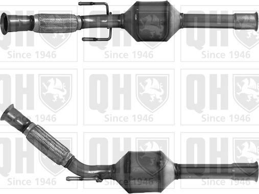 Quinton Hazell QCAT80093 - Catalytic Converter autospares.lv