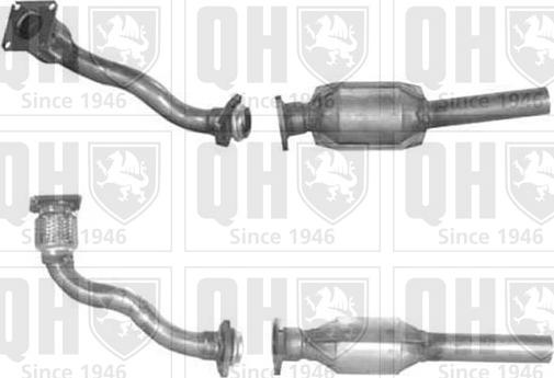 Quinton Hazell QCAT80049H - Catalytic Converter autospares.lv
