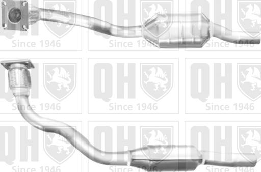 Quinton Hazell QCAT80049 - Catalytic Converter autospares.lv