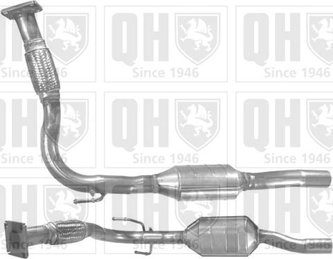 Quinton Hazell QCAT80085H - Catalytic Converter autospares.lv