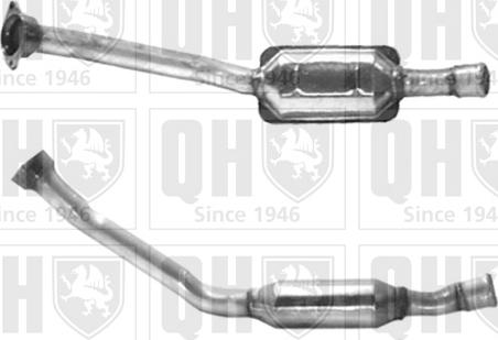 Quinton Hazell QCAT80086 - Catalytic Converter autospares.lv