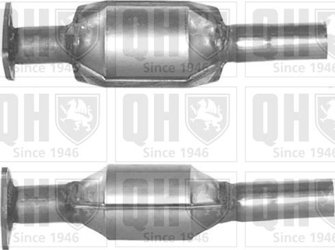 Quinton Hazell QCAT80145H - Catalytic Converter autospares.lv