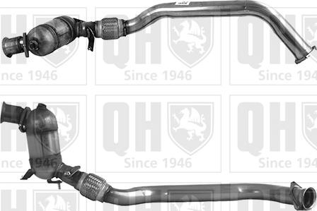 Quinton Hazell QCAT80164H - Catalytic Converter autospares.lv