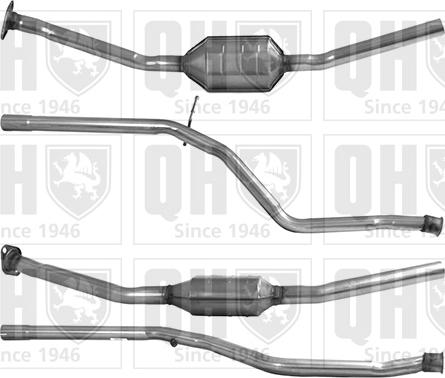 Quinton Hazell QCAT80113 - Catalytic Converter autospares.lv