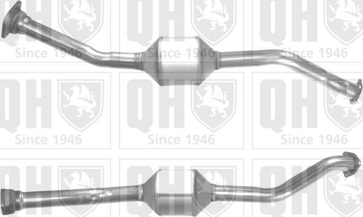 Quinton Hazell QCAT80125H - Catalytic Converter autospares.lv