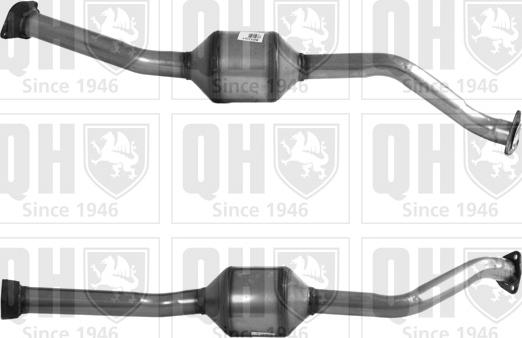 Quinton Hazell QCAT80125 - Catalytic Converter autospares.lv