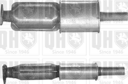 Quinton Hazell QCAT80176 - Catalytic Converter autospares.lv