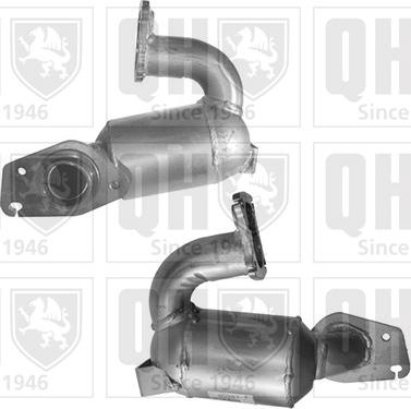 Quinton Hazell QCAT80357H - Catalytic Converter autospares.lv