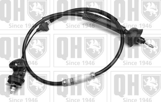 Quinton Hazell QCC1792 - Clutch Cable autospares.lv