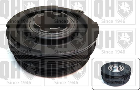 Quinton Hazell QCD44 - Belt Pulley, crankshaft autospares.lv