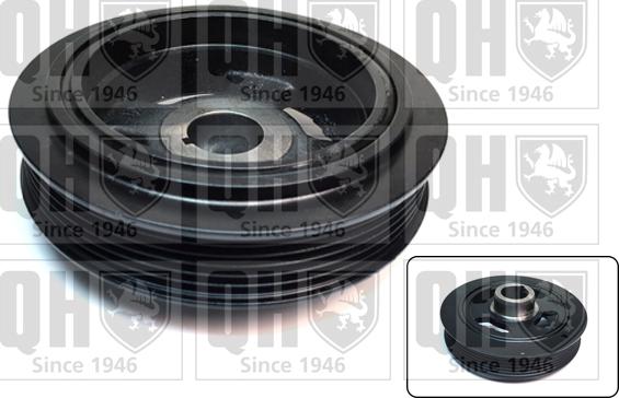 Quinton Hazell QCD48 - Belt Pulley, crankshaft autospares.lv