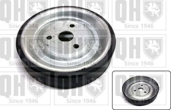 Quinton Hazell QCD190 - Pulley, water pump autospares.lv