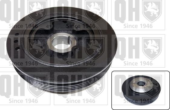 Quinton Hazell QCD157 - Belt Pulley, crankshaft autospares.lv