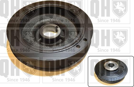 Quinton Hazell QCD15 - Belt Pulley, crankshaft autospares.lv