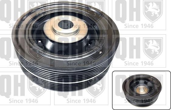 Quinton Hazell QCD160 - Belt Pulley, crankshaft autospares.lv