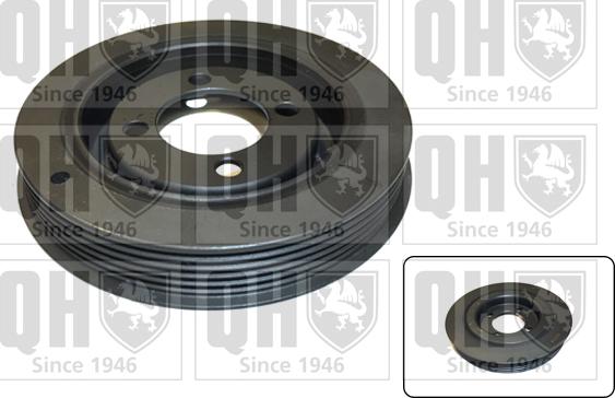 Quinton Hazell QCD16 - Belt Pulley, crankshaft autospares.lv