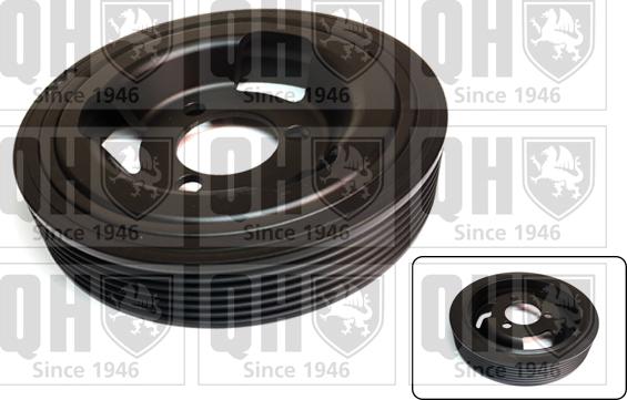 Quinton Hazell QCD175 - Belt Pulley, crankshaft autospares.lv