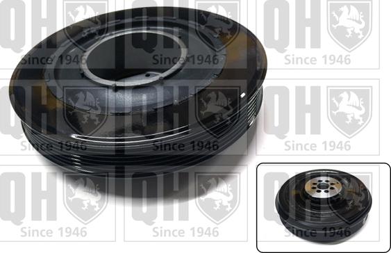 Quinton Hazell QCD39 - Belt Pulley, crankshaft autospares.lv