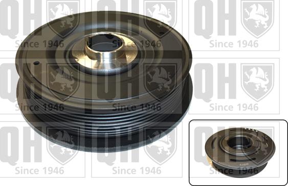 Quinton Hazell QCD75 - Belt Pulley, crankshaft autospares.lv