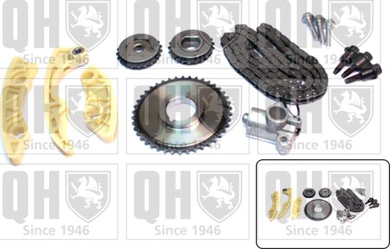 Quinton Hazell QCK108 - Timing Chain Kit autospares.lv