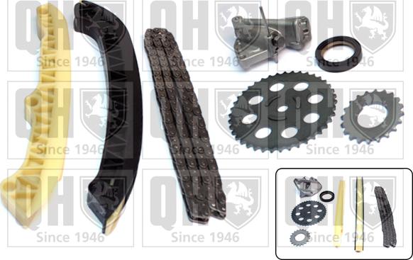 Quinton Hazell QCK103 - Timing Chain Kit autospares.lv