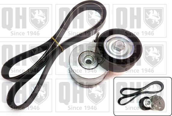 Quinton Hazell QDK90 - V-Ribbed Belt Set autospares.lv