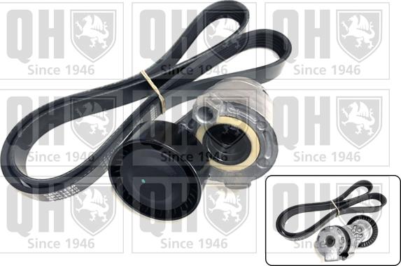 Quinton Hazell QDK117 - V-Ribbed Belt Set autospares.lv