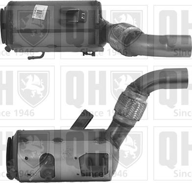 Quinton Hazell QDPF11040H - Soot / Particulate Filter, exhaust system autospares.lv
