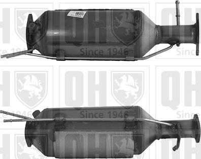 Quinton Hazell QDPF11023 - Soot / Particulate Filter, exhaust system autospares.lv