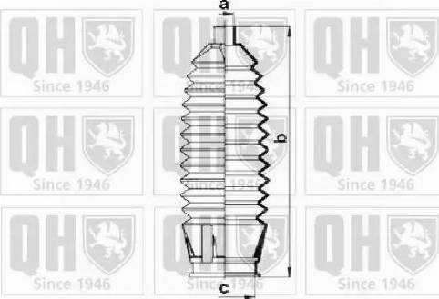 Quinton Hazell QG1449 - Bellow Set, steering autospares.lv