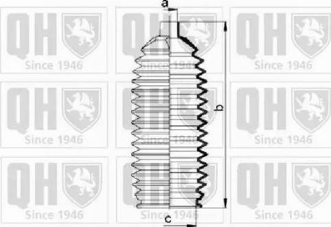 Quinton Hazell QG1466 - Bellow Set, steering autospares.lv