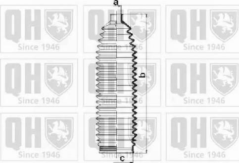 Quinton Hazell QG1488 - Bellow Set, steering autospares.lv