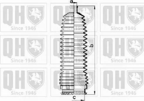 Quinton Hazell QG1482 - Bellow Set, steering autospares.lv